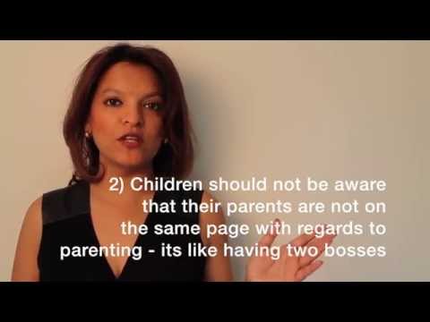 Do you as a couple disagree on how to parent your children?